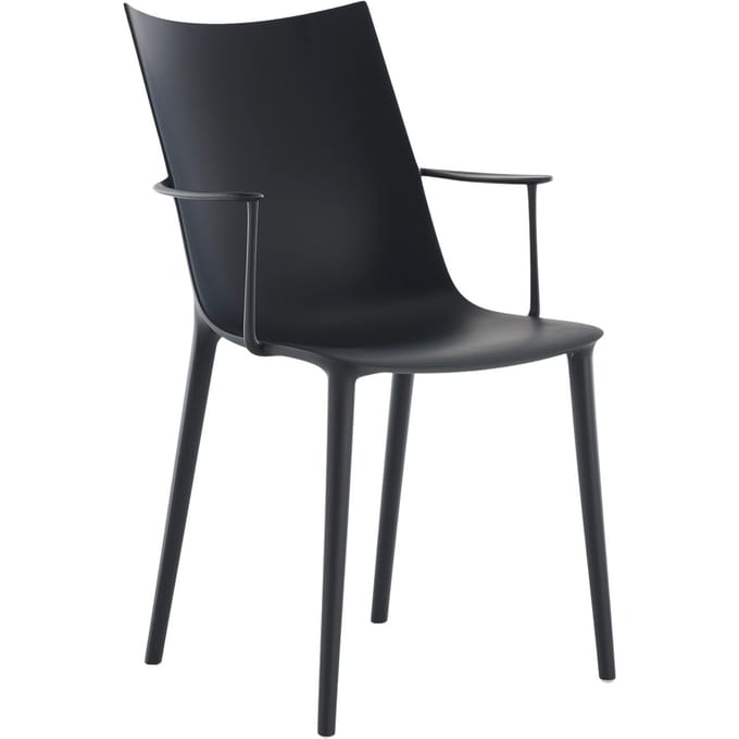 Kartell H.H.H. Matte stoel - KartellHHHMattBlack