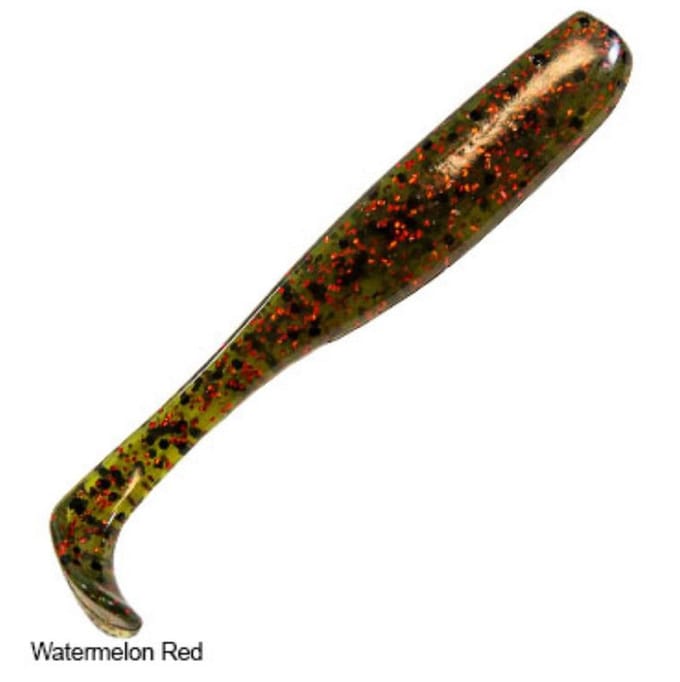 Zman Soft Lure Slim SwimZ 3 Inch 6/Pack Watermeloen Rood (1536)