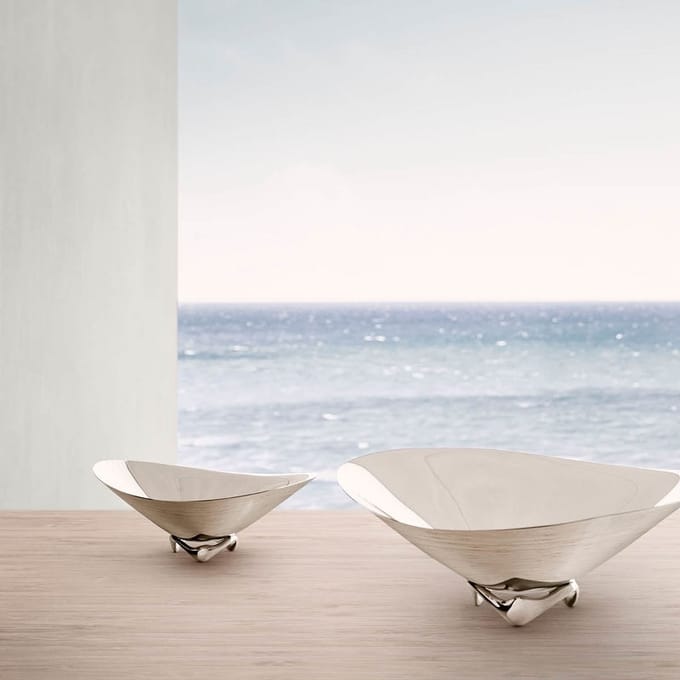 Georg Jensen - Henning Koppel Wave Schaal - M - zilver