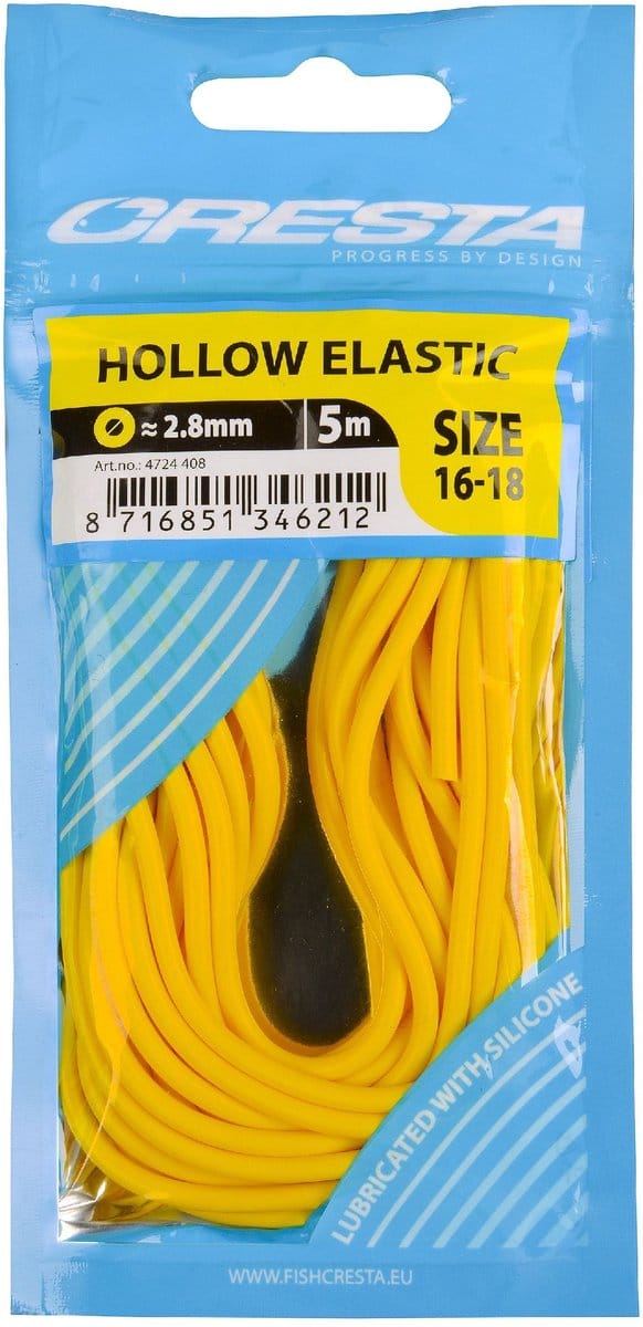 Cresta Hollow Elastic | 5m Maat 16-18 (2.8mm)