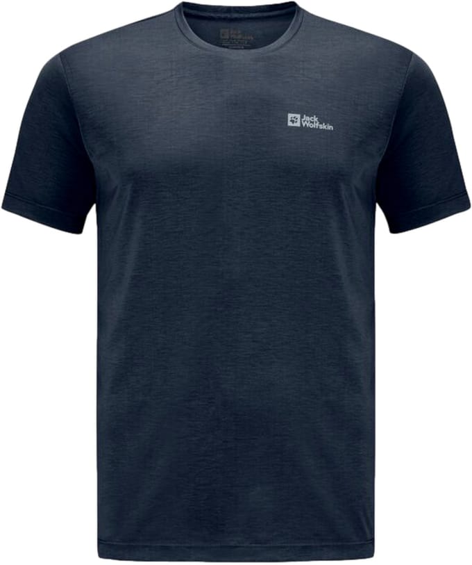 Jack Wolfskin VONNAN S/S T M Heren T-shirt-midnight sky