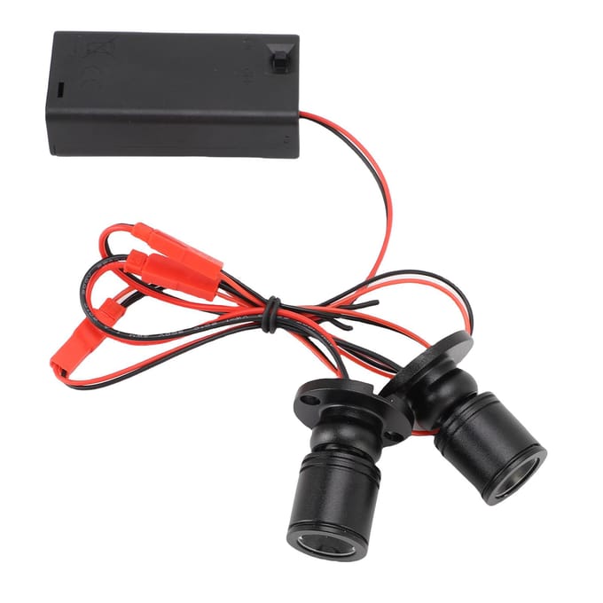 Sieraden Display Spotlight 1 tot 2 Kleine Spotlight 5V LED Batterijgevoed voor Sieradenkast black