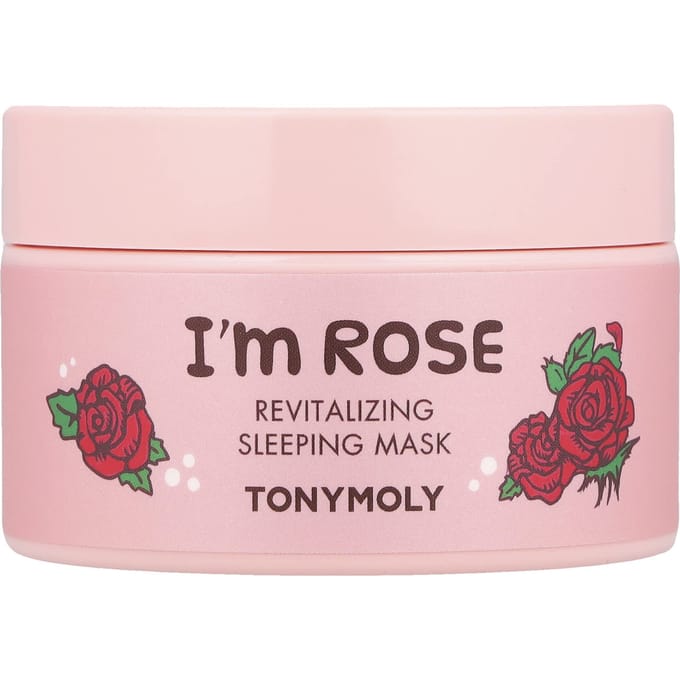 TonyMoly, I'm Rose, Revitalizing Sleeping Beauty Mask, 100 g (3.52 oz) gray