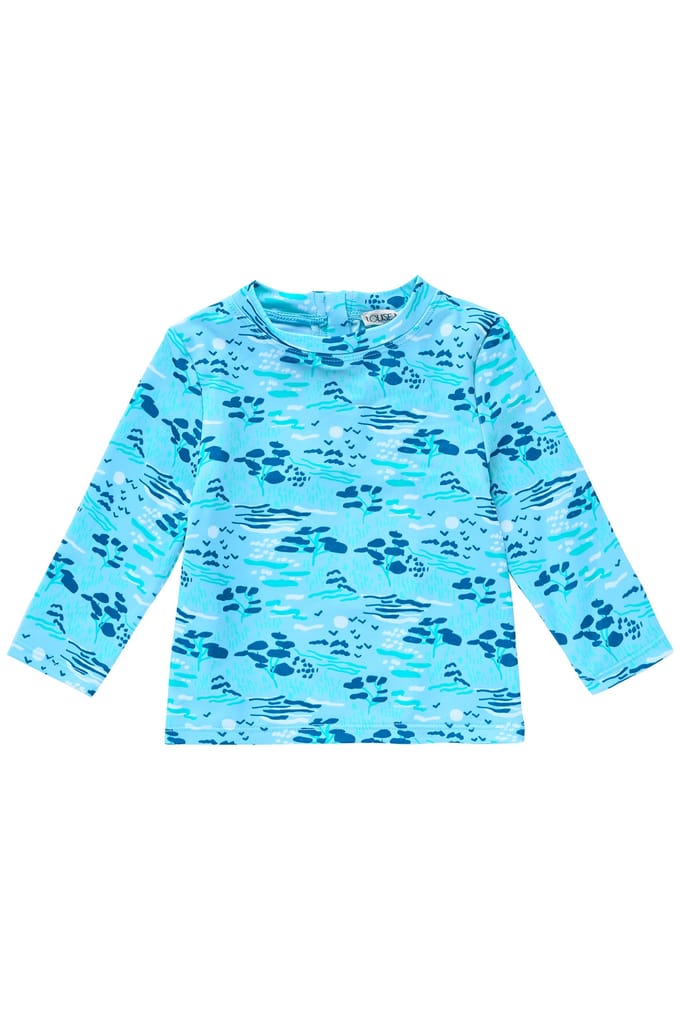 Louise Misha Bathing Set Agik Blue Pastoral Fields Größe: 6Y | Bademode Outlet | kids | Blau