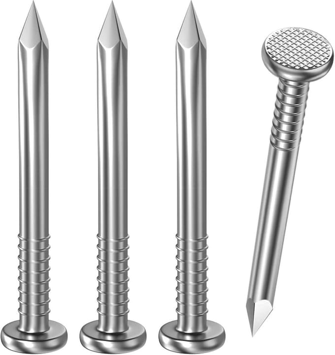 100 Stuks Stalen Spijkers 16mm voor Buiten en Houtconstructies