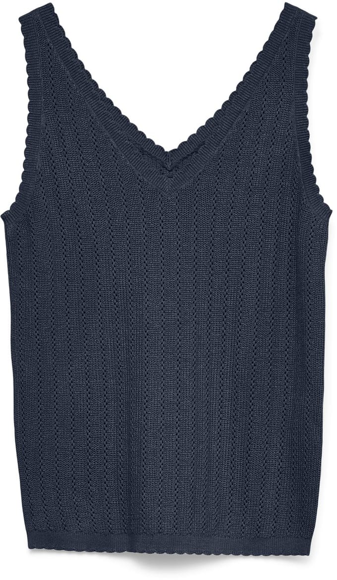 VERO MODA - VMNEWLEX POINTELLE V-NECK TOP NOOS - Dames - Gebreide truien