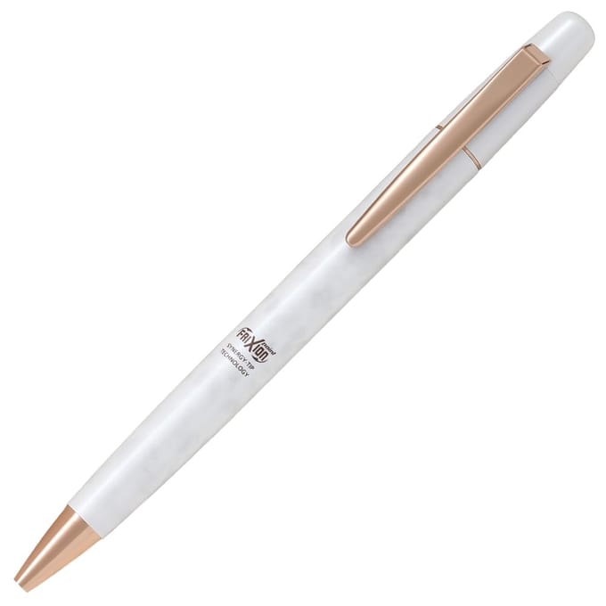 PILOT Frixion Point Knock Biz Balpen Marmer Wit LFPK3SS4MAW 0,4 mm white
