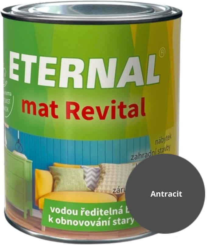 Eternal MAT Revital 0,7 kg, Antraciet (RAL7016)