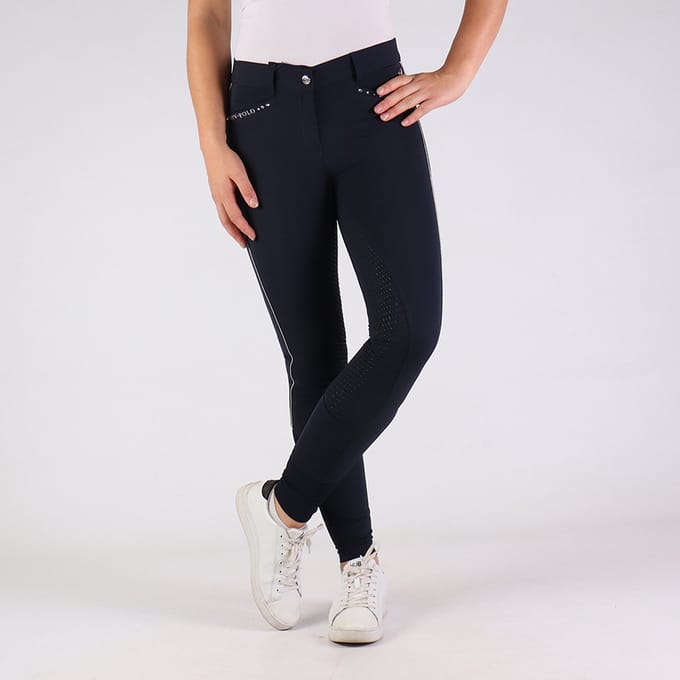 Hv Polo Rijbroek Hvplux Winter Full Grip Donkerblauw - 40