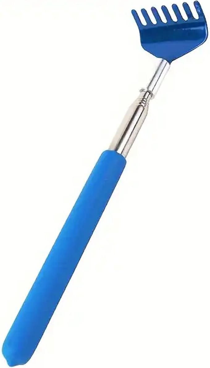 Knaak Uitschuifbare Ruggenkrabber - Stevig - 56 cm - Blauw