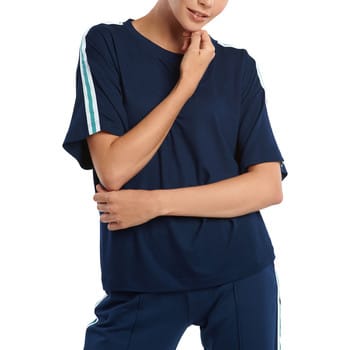 Pyjama-sets Lisca T-shirt met slipe mouwen Retromania Cheek