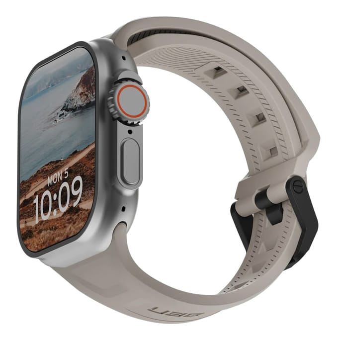 UAG Scout Strap voor de Apple Watch | 44/45/46/49 mm - Titanium