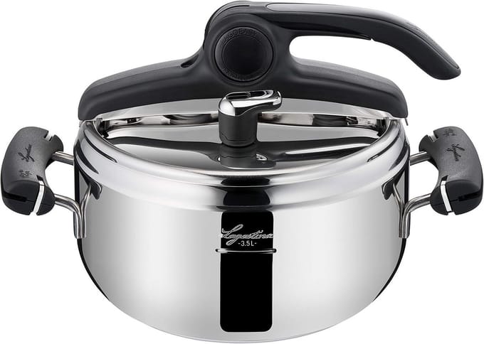 Druk Cooker 3.5L - Rvs 18/10, Met Eenvoudige Openingsmechanisme