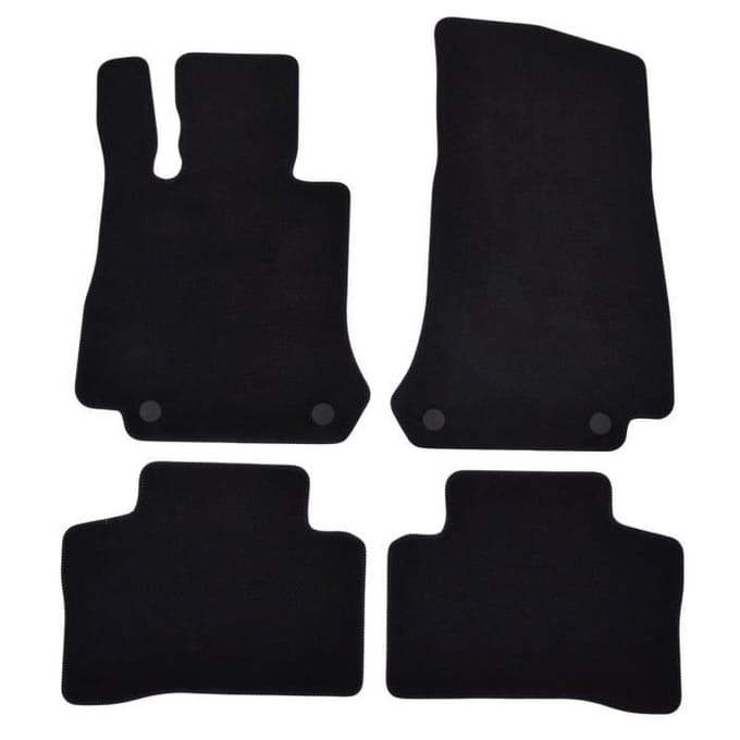Tapis de sol - Mercedes - GLC C253, X253 - 4 pièces - Antidérapant - Imperméable
