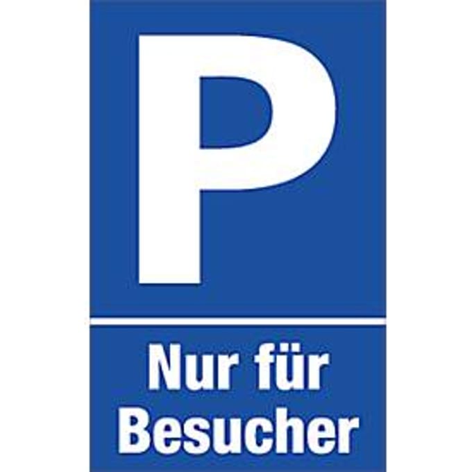 Parkeerborden, Alleen voor bezoekers