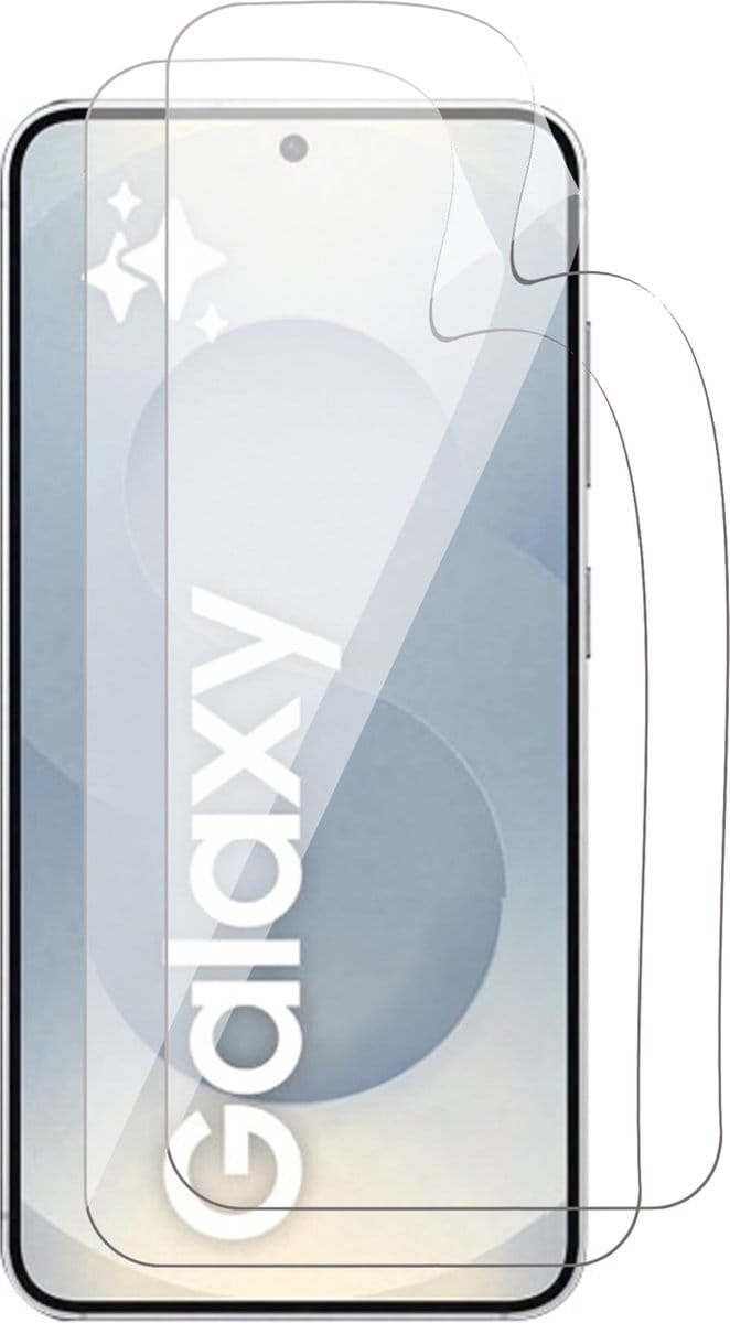 Screenprotector geschikt voor Samsung Galaxy S25 - 2x FlexGuard Screen Protector