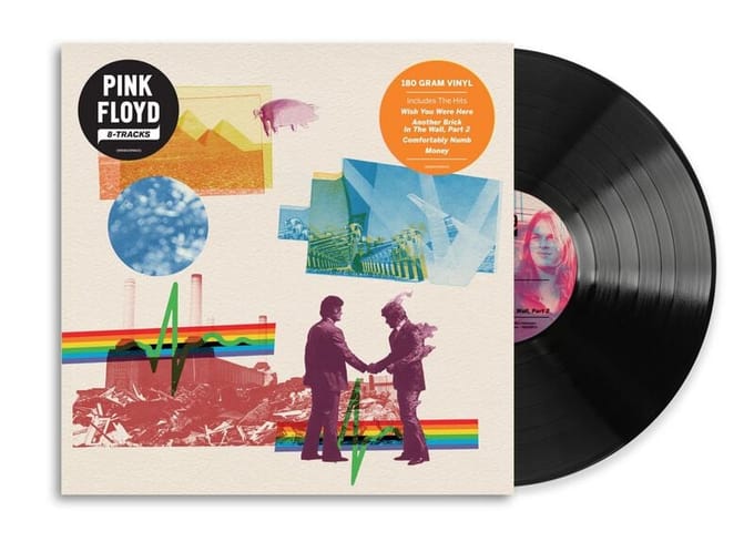 Pink Floyd LP - 8-Tracks - voor Geen - standaard
