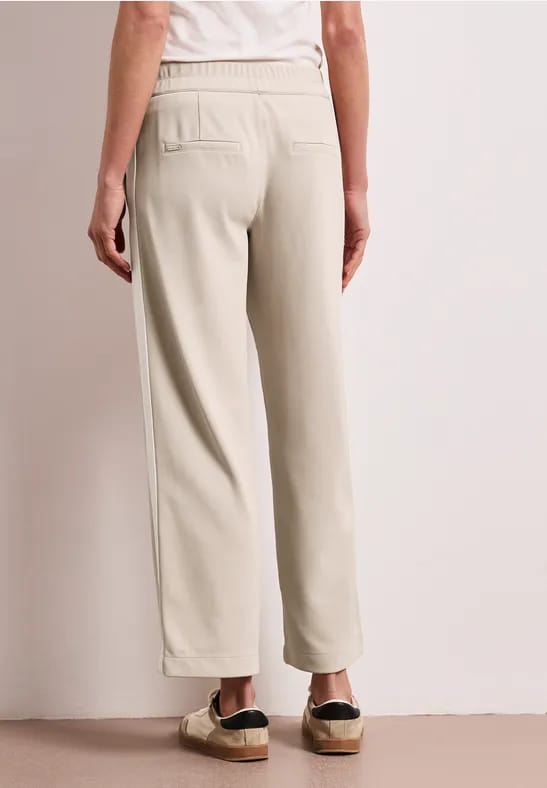 Wide Legs broek met galonstrepen