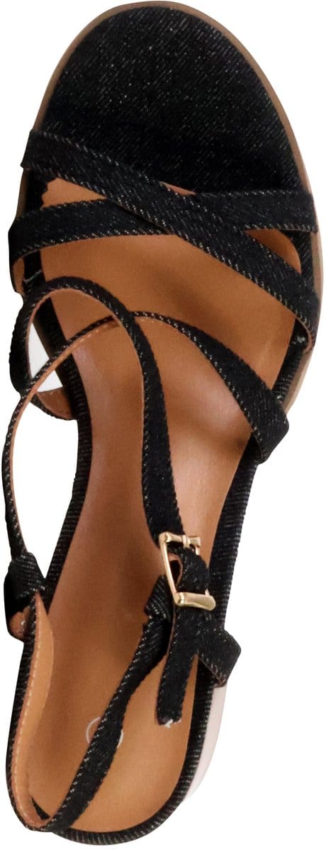 Sandalen met hak
