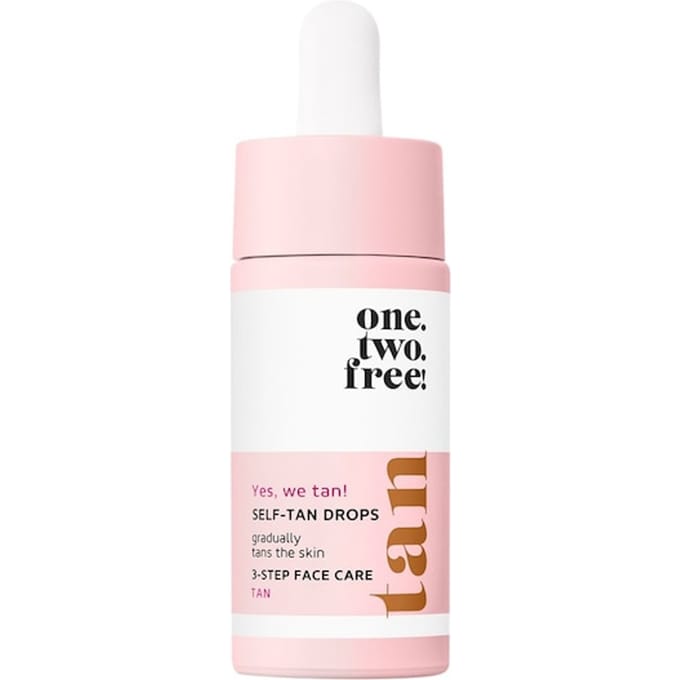 One.two.free! Gezichtsverzorging Self-Tan Drops Zelfbruiners Dames 15 ml