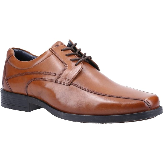 Hush Puppies Leren herenschoenen Brandon (Tan)