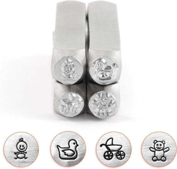 Slagstempelset Baby | hoogte 6mm
