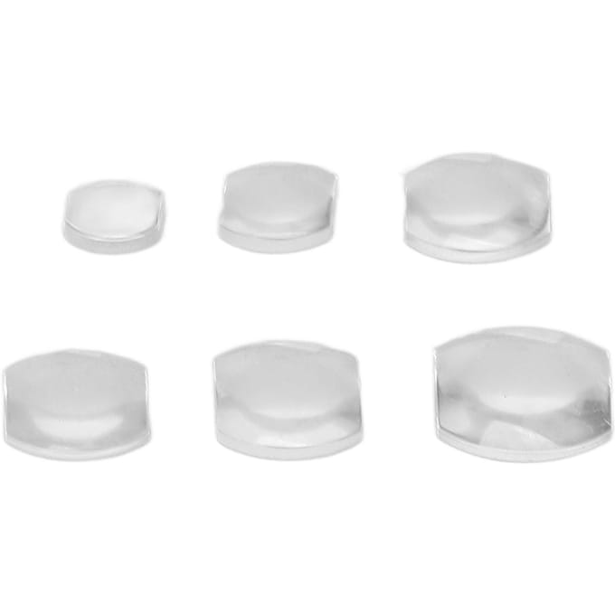 6 stuks Horloge Datum Kalender Vergrootglas Professionele Bolling Horloge Onderdelen Gereedschap voor Horloge