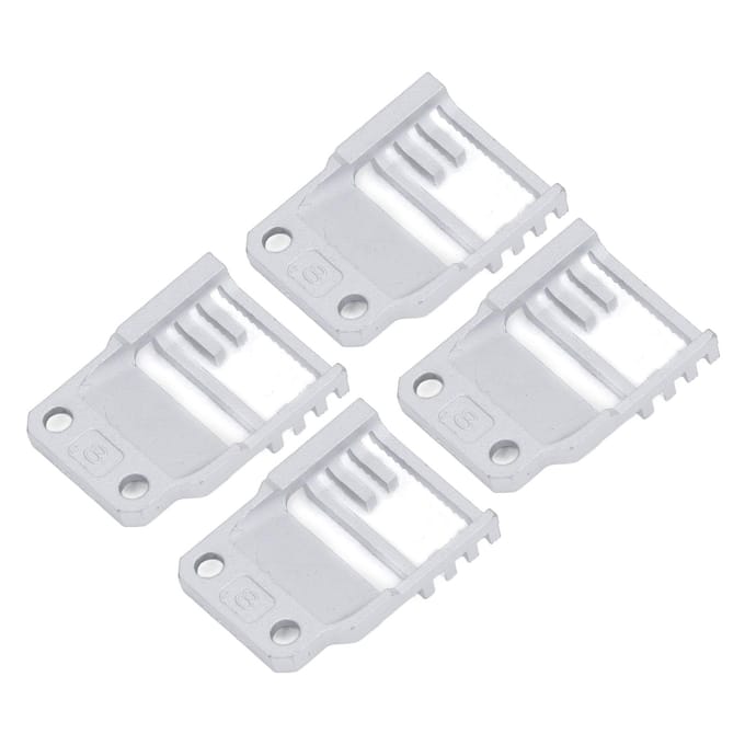 4 stuks naaimachine transporteur 321065007 ijzeren stevige transporteur vervanging voor FY811 white