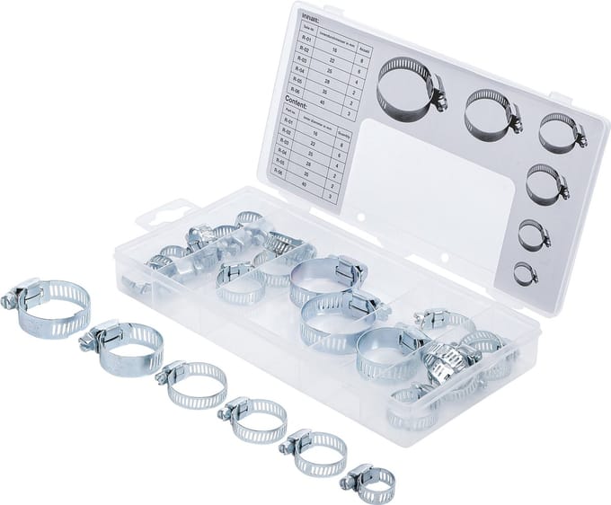 BGS Slangklem assortiment 25 delig
