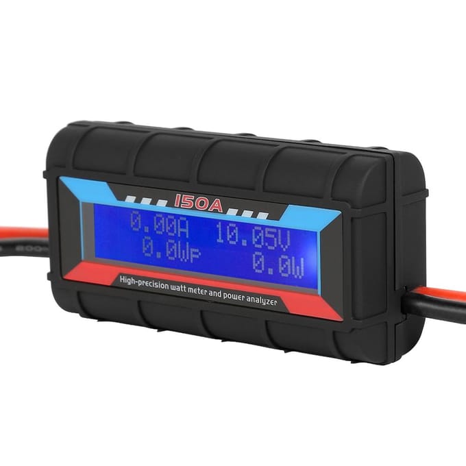 150A Hoge Precisie Wattmeter Detector Power Analyzer RC Model Stroom Spanning Vermogen blauw