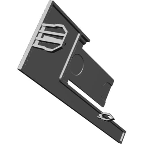 AEG deksel, scharnier, rechts, 7802, 130x42mm 140167461031