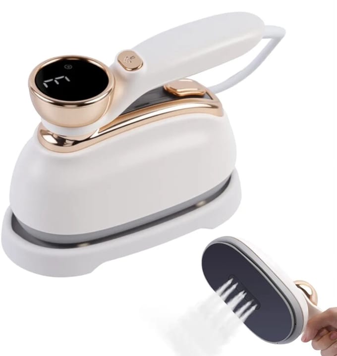 Mini Stoomstrijkijzer 1200W Vouwbaar Draagbaar Compact Reisstomer