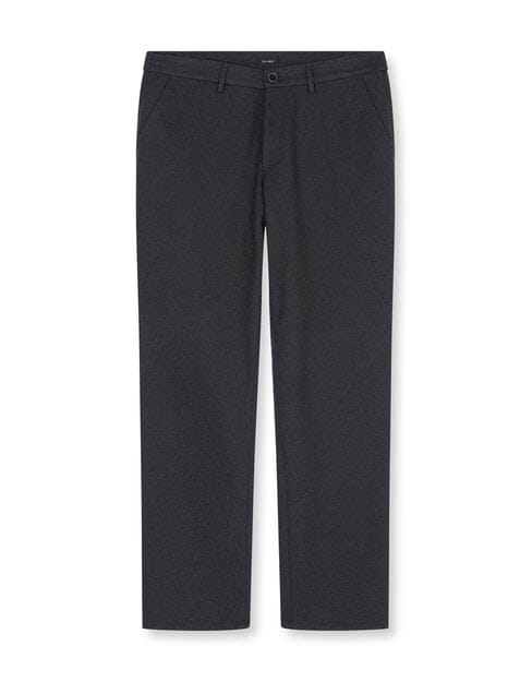 OLYMP Chino, Tapered Fit, Antraciet