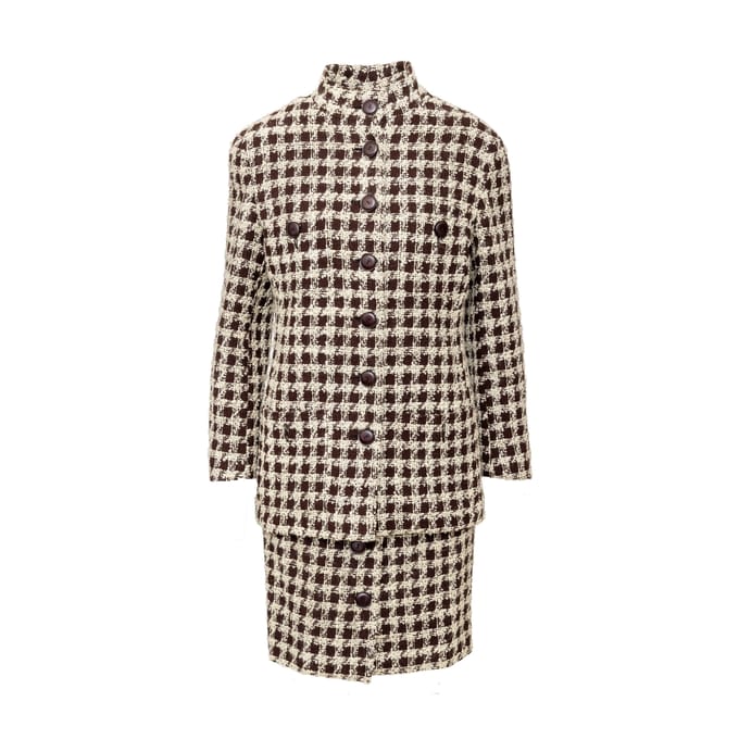 Valentino Boutique geruite set - jaren '90