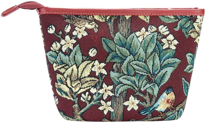 Make - up tas - Tree of life Red - William Morris