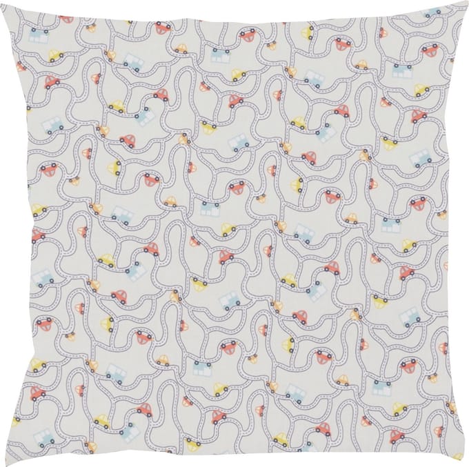 BINK Bedding Sierkussen Traffic Grey  50 x 50 incl vulling