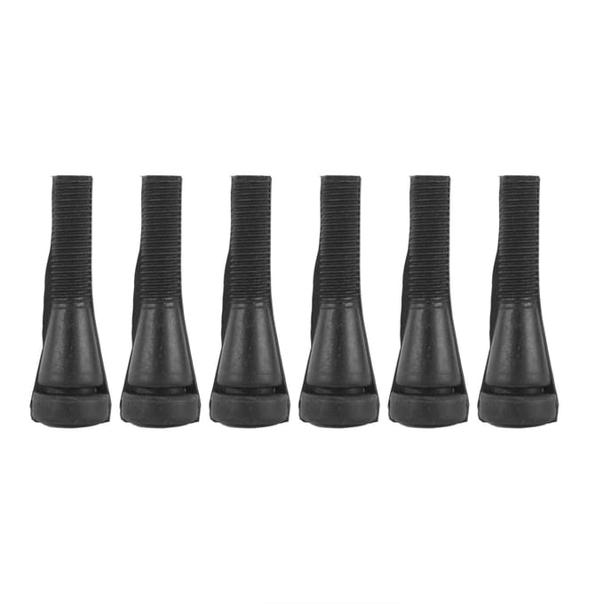 100PCS Plumeuse de Volaille Machine Plumeuse Caoutchouc Dépilatoire Remplacement pour Canards Poulets Oies Black