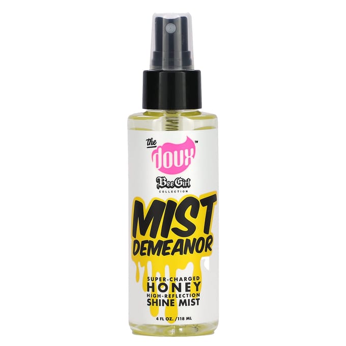 The Doux, Mist Demeanor, High Reflection Shine Mist, 4 fl oz (118 ml) black