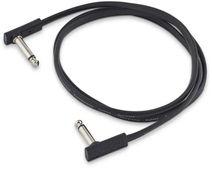Rockboard Flat Patch Cable Black Series 1 m - Patch kabel