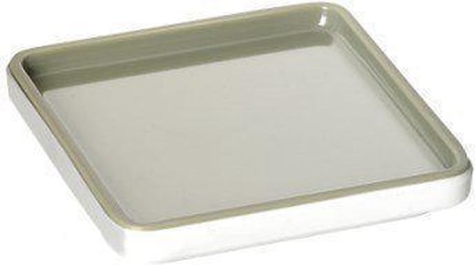 Pantone Serveerschaal - S - Vierkant - 8 x 8 x 1,3 cm - Tea 16-0213 - Licht groen