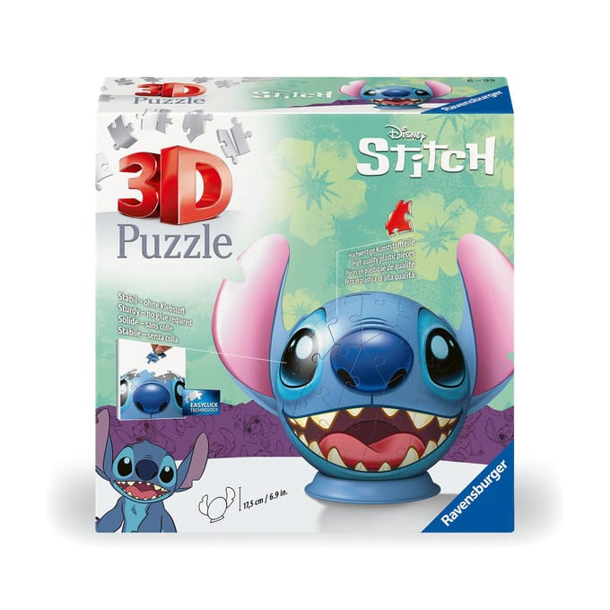 Ravensburger 3D Puzzle Stitch with Ears 72 pcs. 3D Puzzels