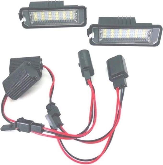 Volkswagen Polo, Golf 6, Golf 7 LED units kentekenverlichting Canbus (set)