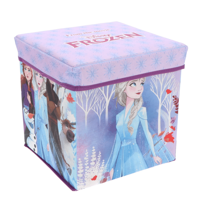 Frozen Opbergdoos - Met deksel - Stoel - Paars - 30 cm