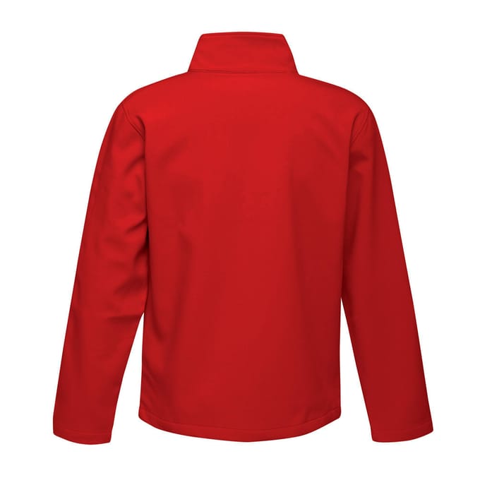 Regatta Heren Ablaze Afdrukbaar Softshell-jasje (Klassiek rood/zwart)