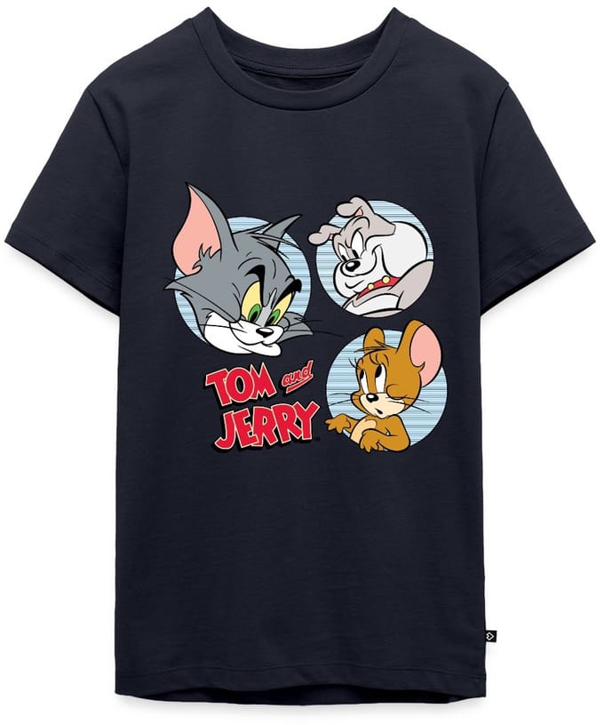 Tom En Jerry Met Hond Spike Premium T-Shirt Tiener