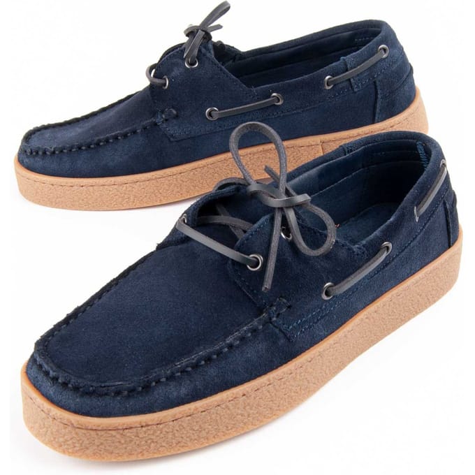 Purapiel Bootsschoen Puranautic13 Blauw