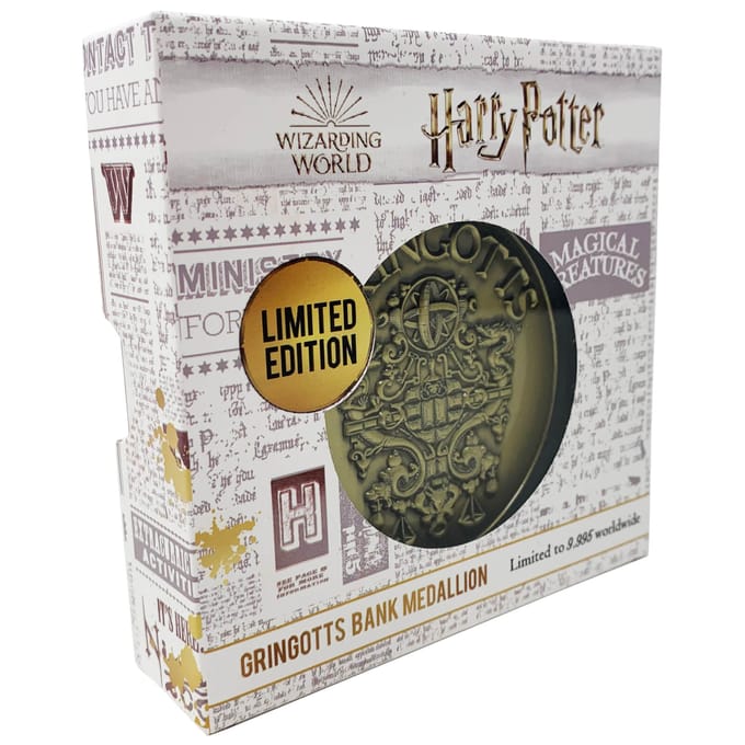 Harry Potter Limited Edition Medaillon - Gringotts Crest