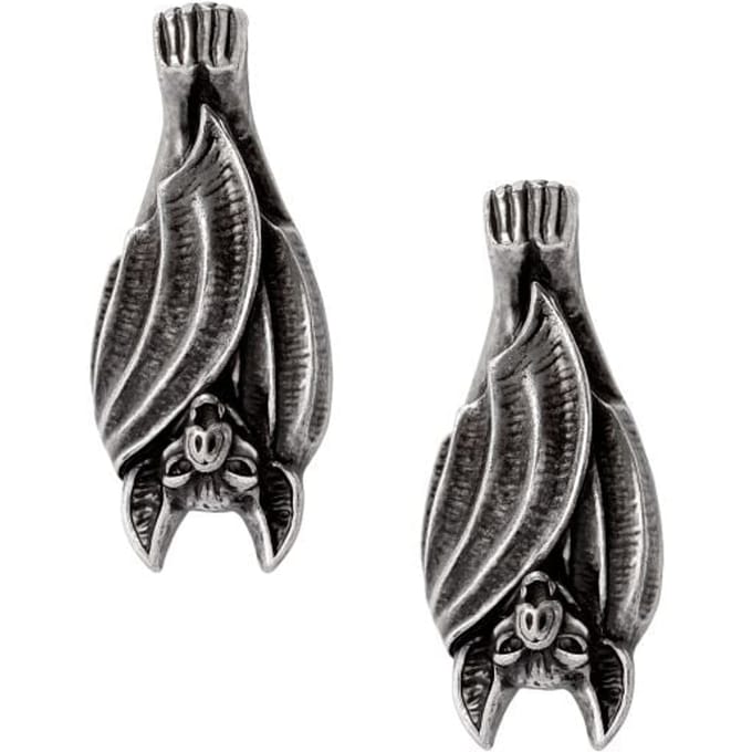 Alchemy Gothic - Gothic Oorbel - Before Dusk - voor Vrouwen - zilverkleurig