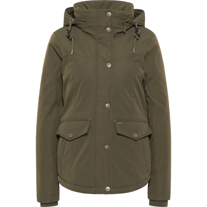 ICEBOUND winterjas Dames olijf