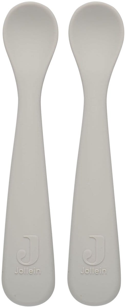 Jollein Siliconen Lepeltje Nougat (2pack)